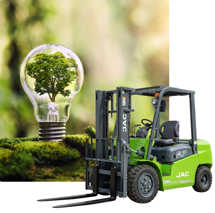 jac electric forklift benefit 2